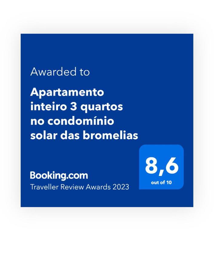 Apartamento Inteiro 3 Quartos No Condominio Solar Das Bromelias Bombinhas Exterior photo